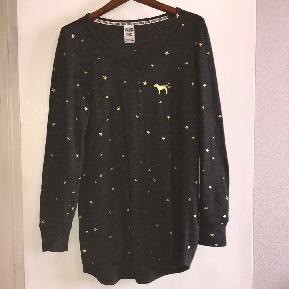 Dark gray sleep tunic from PINK